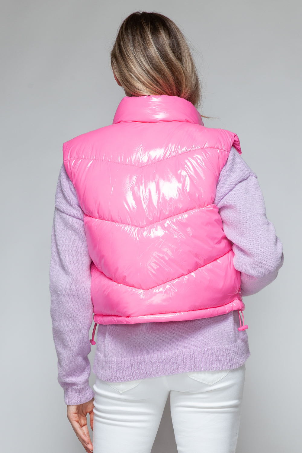 Devlin Vest - Hot Pink
