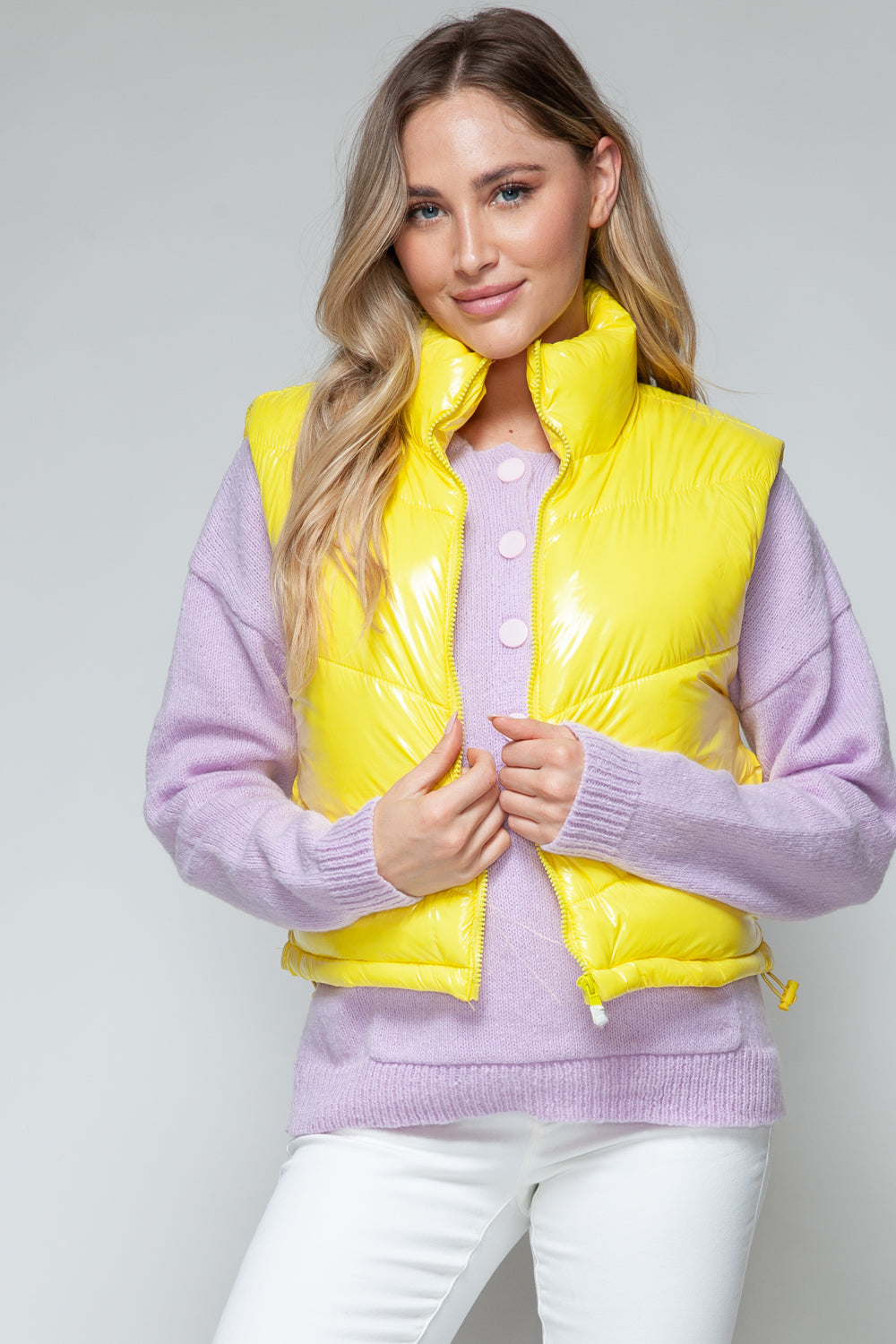 Devlin Vest - Yellow