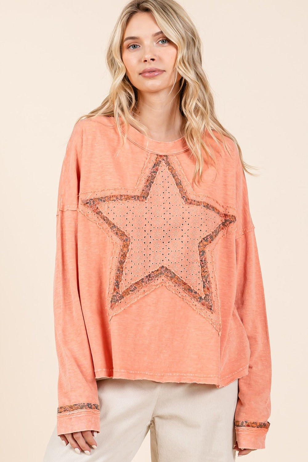 Coral Star Top