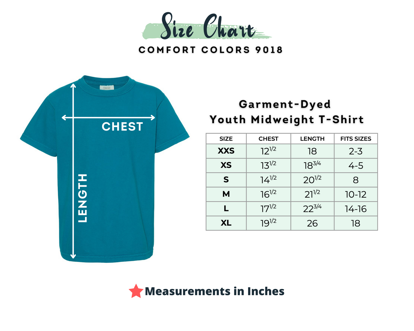 Comfort Colors Youth Short Sleeve