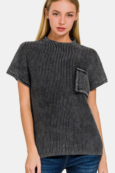Zenana Black Sweater