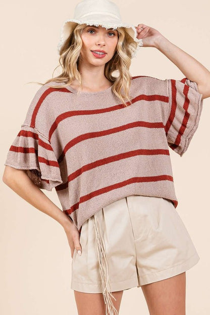 Adena Striped Sweater