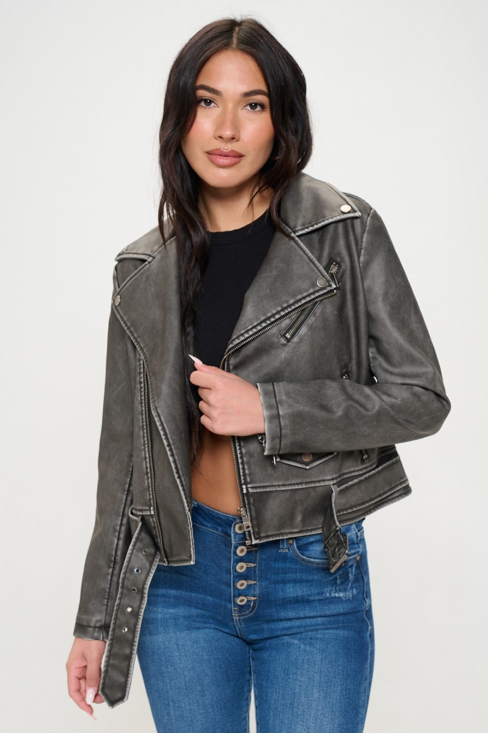 Biker Jacket - Black