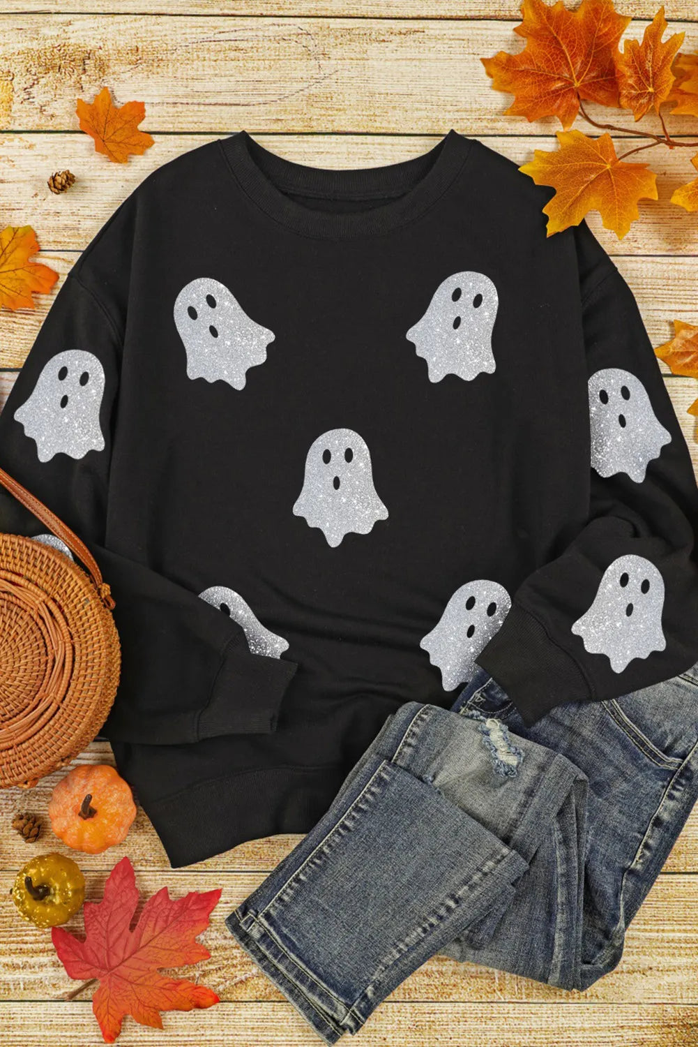 Glitter Ghosts Sweatshirt