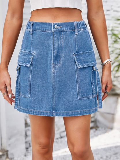 Dare to Dream Denim Skirt