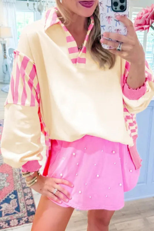 Hint Of Pink Sweatshirt