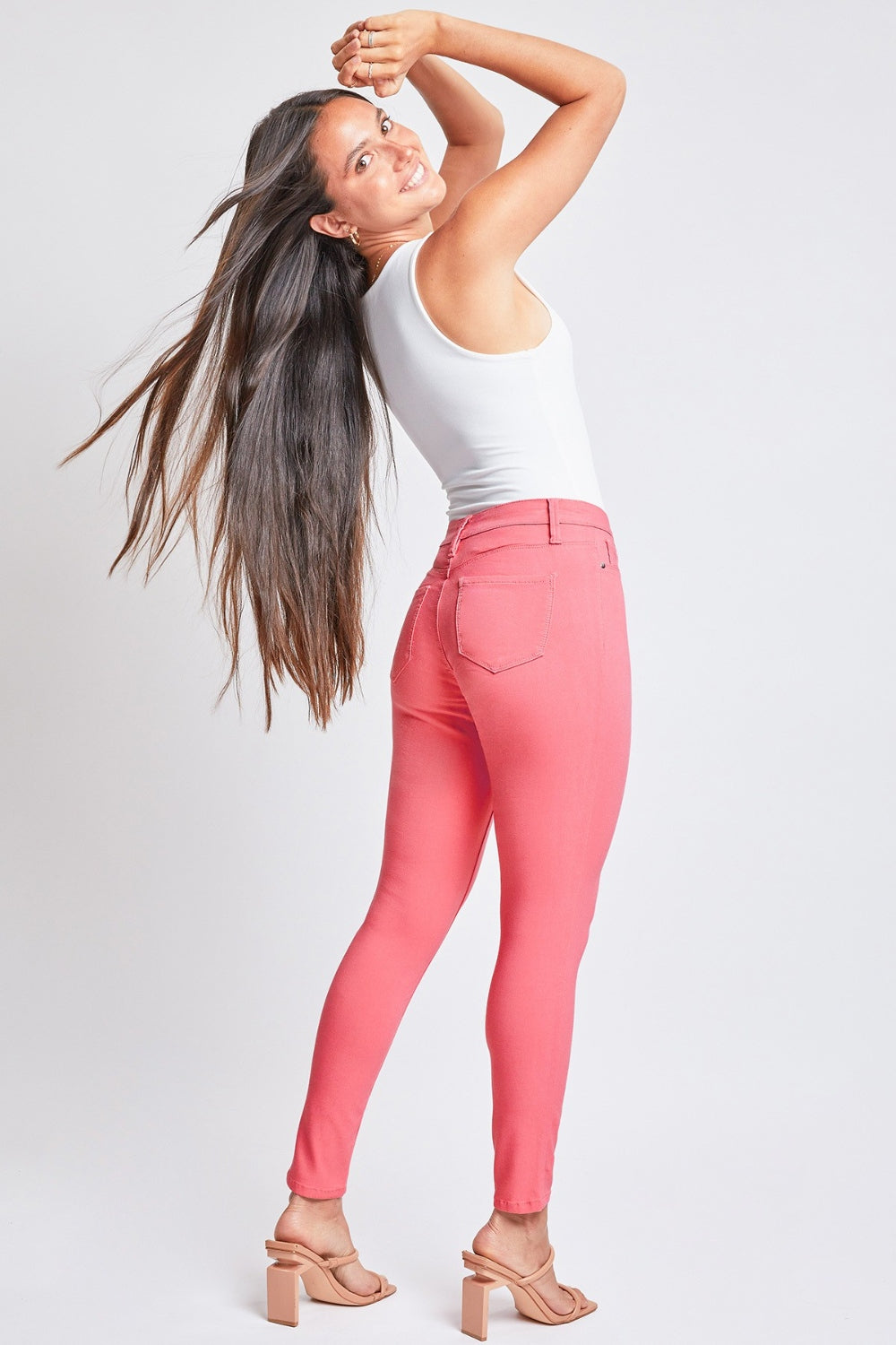 YMI Shell Pink Jeans