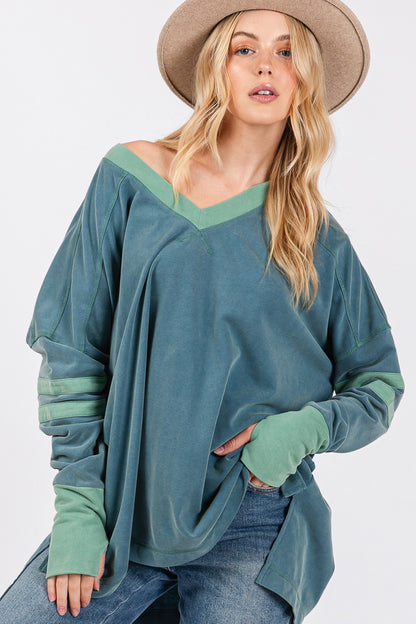 Brighton Top - Teal