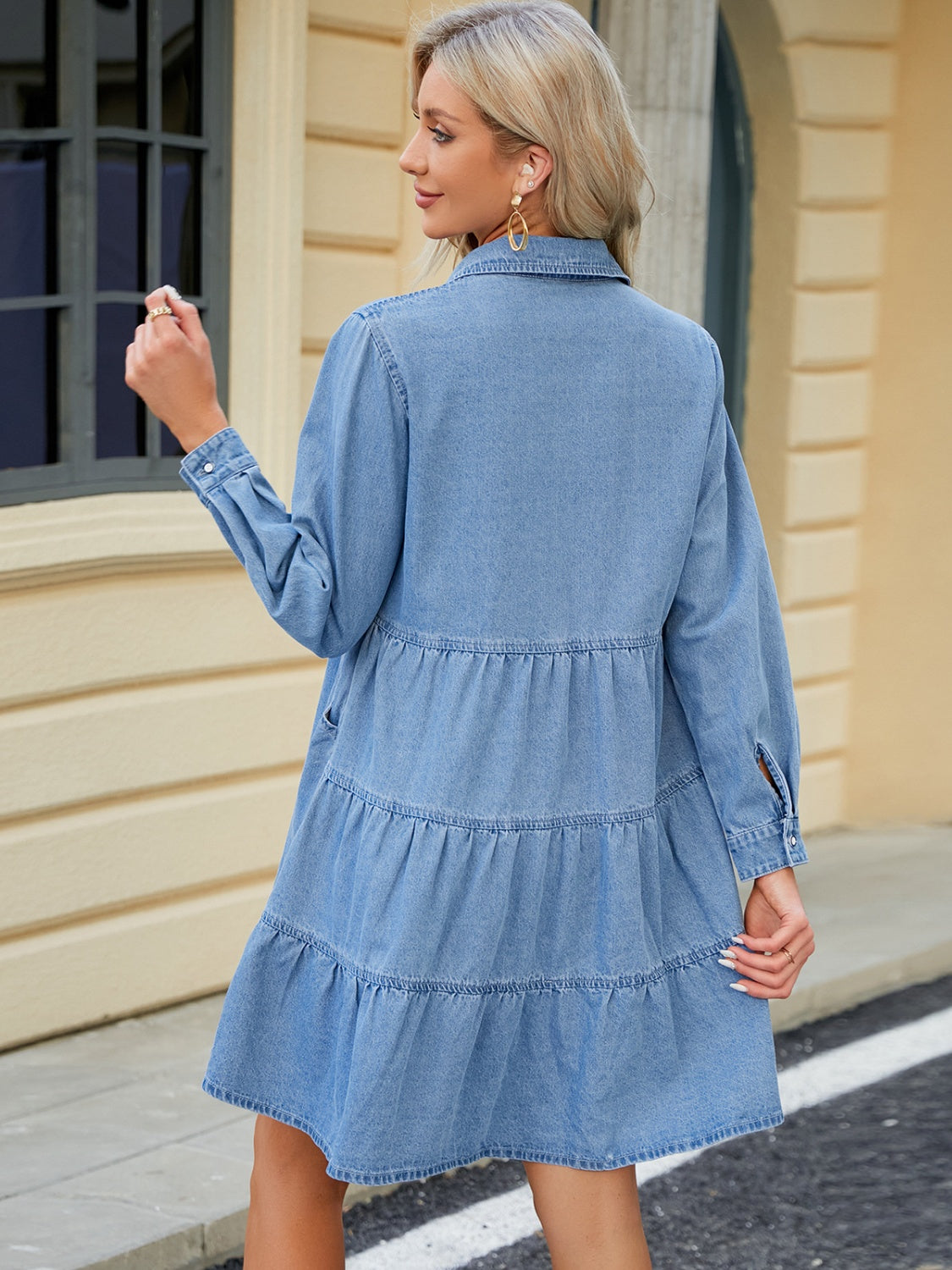 Vineyard Days Denim Dress