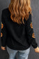 Sequin Pumpkins Long Sleeve Top