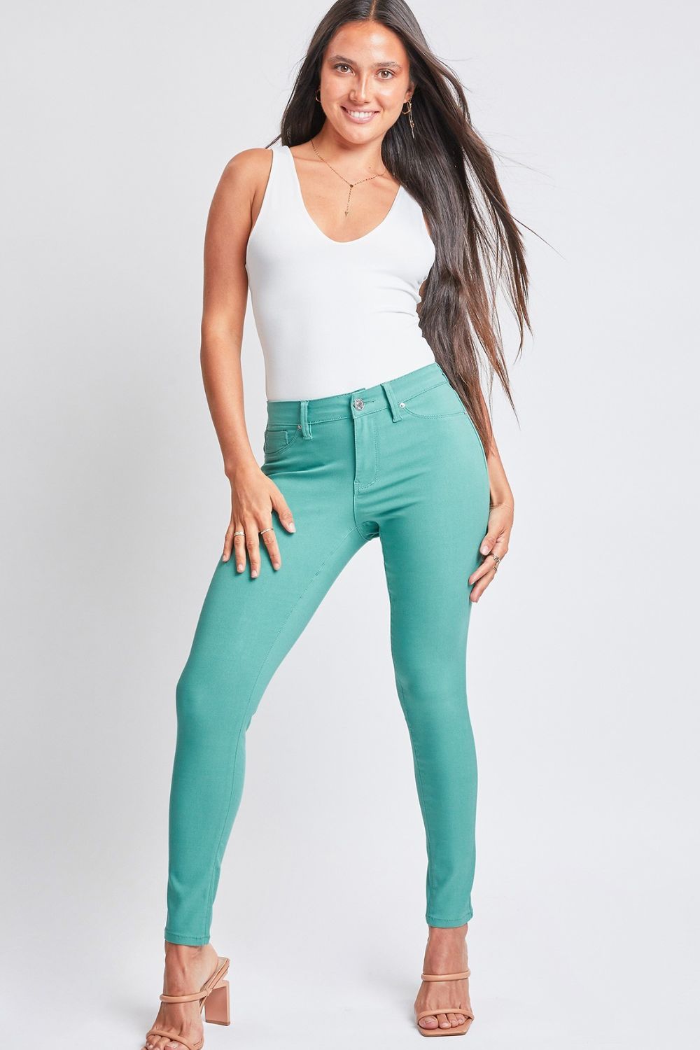 YMI Seagreen Jeans