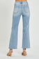 RISEN High Rise Straight Jeans - Light