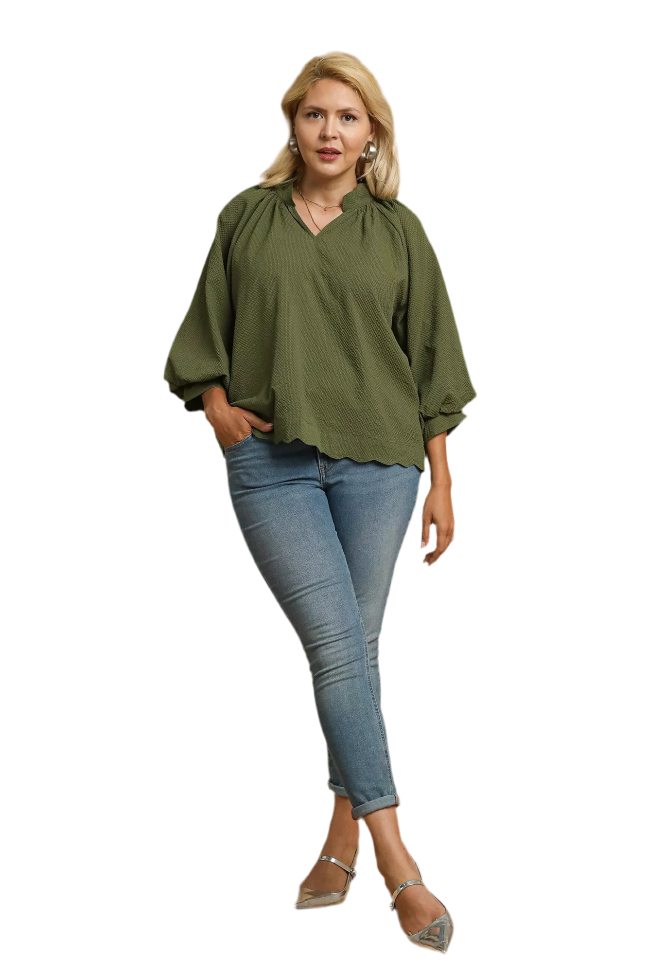 Krista Top - Olive