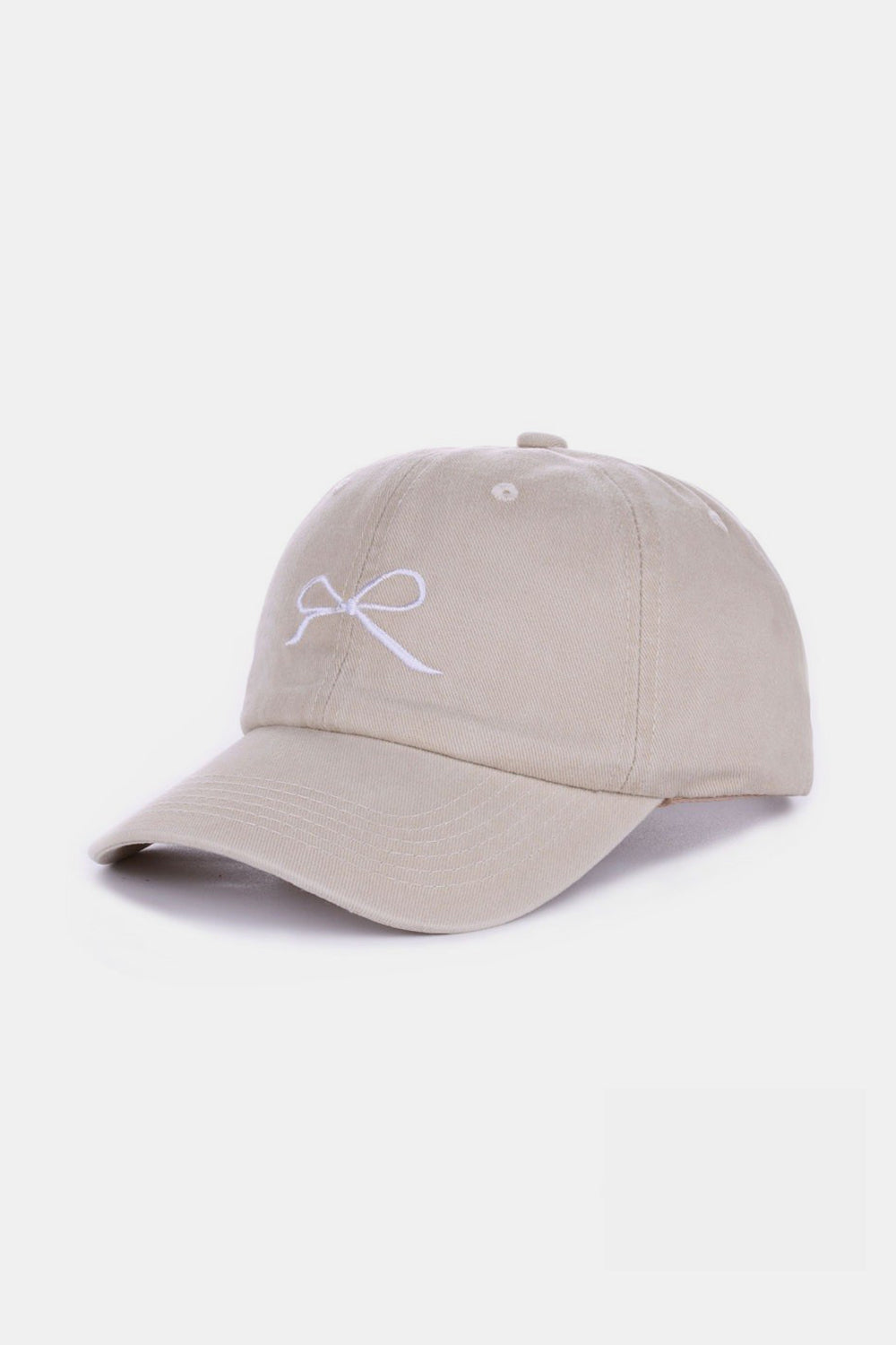 Zenana Bow Embroidered Baseball Cap