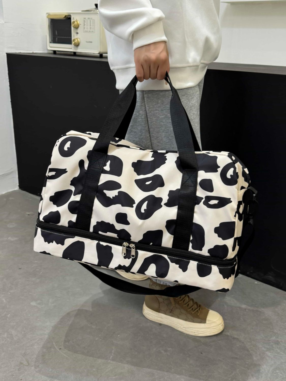 Animal Print Duffle Bag