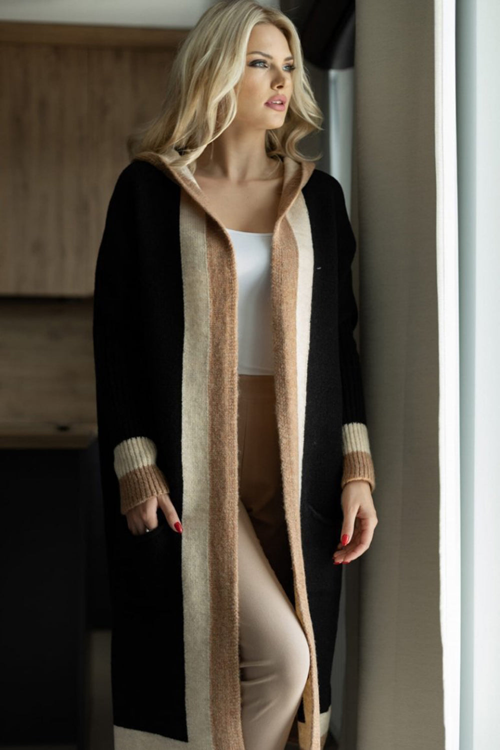 Frazier Hooded Cardigan