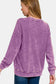 Zenana Washed Dropped Shoulder Sweatshirt - Violet