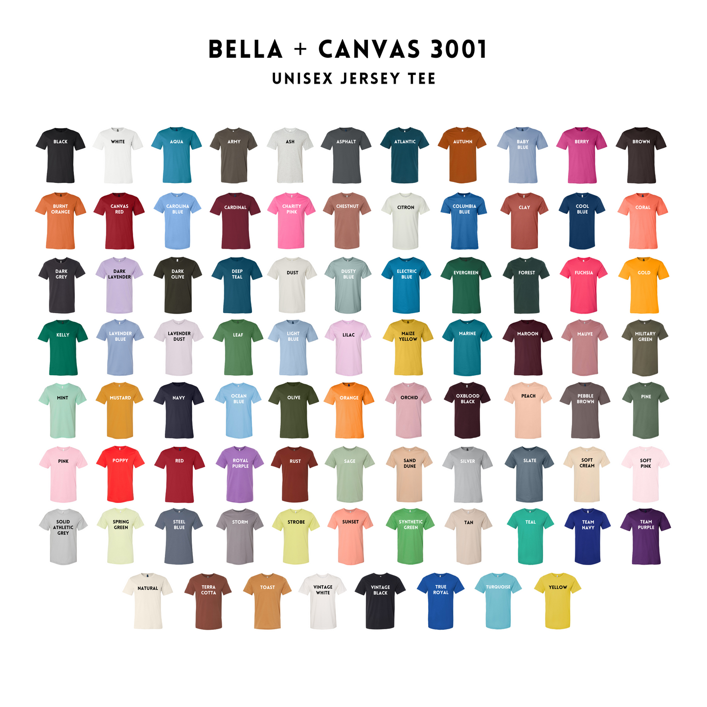 Bella Canvas Short Sleeve