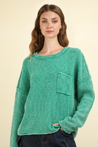 Kearney Sweater - Kelly Green