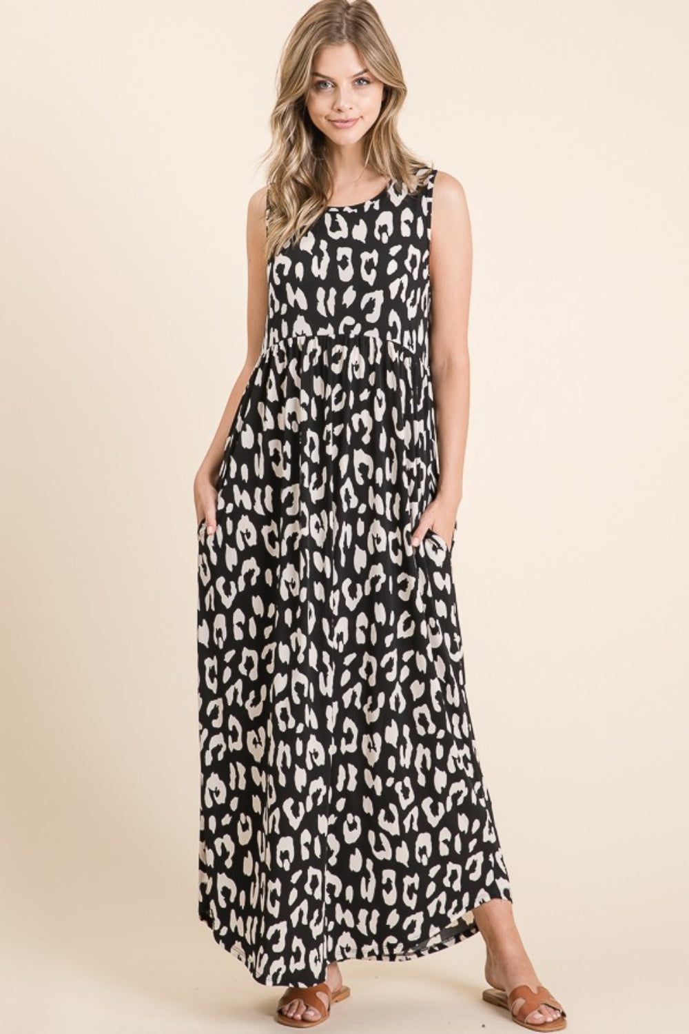 Liza Leopard Dress