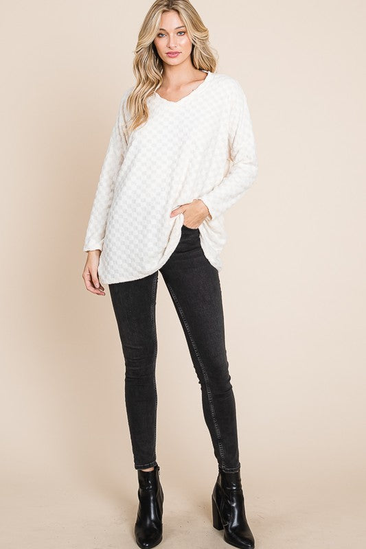 Lelland Top - White