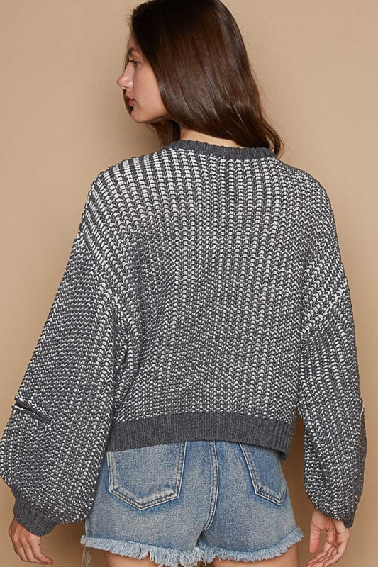 Heartbreaker Sweater - Charcoal