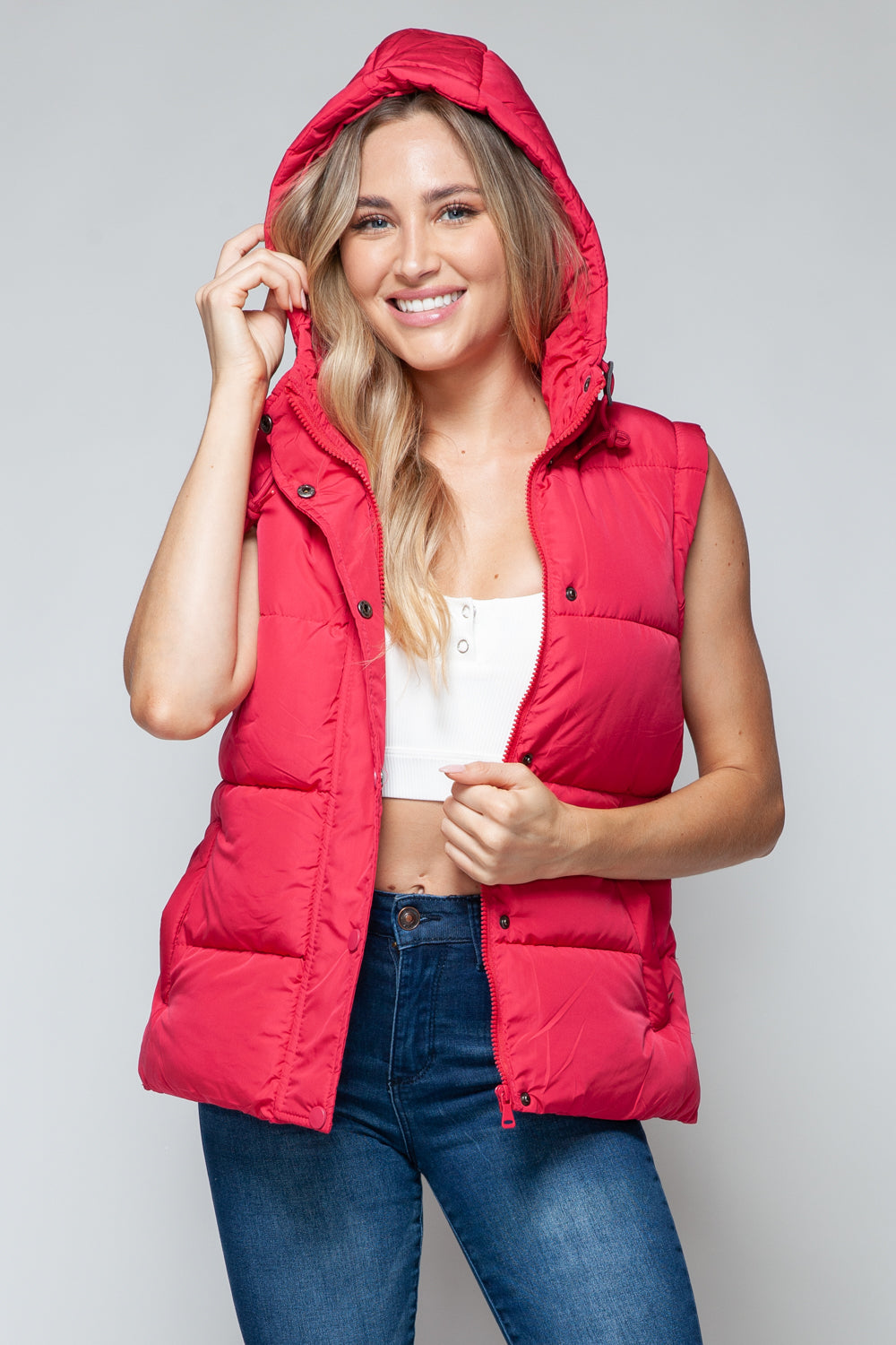 Brentley Vest - Magenta