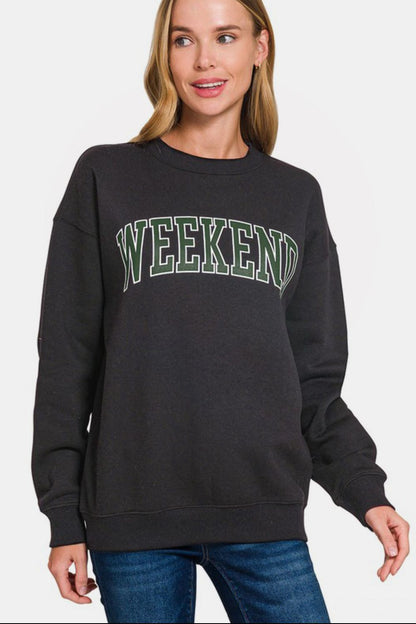 Zenana WEEKEND Sweatshirt