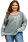 Plus Size Sage Star Top