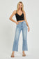 RISEN High Rise Straight Jeans - Light