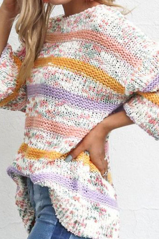 Pastel Stripes Sweater