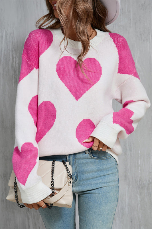 Giant Hearts Sweater