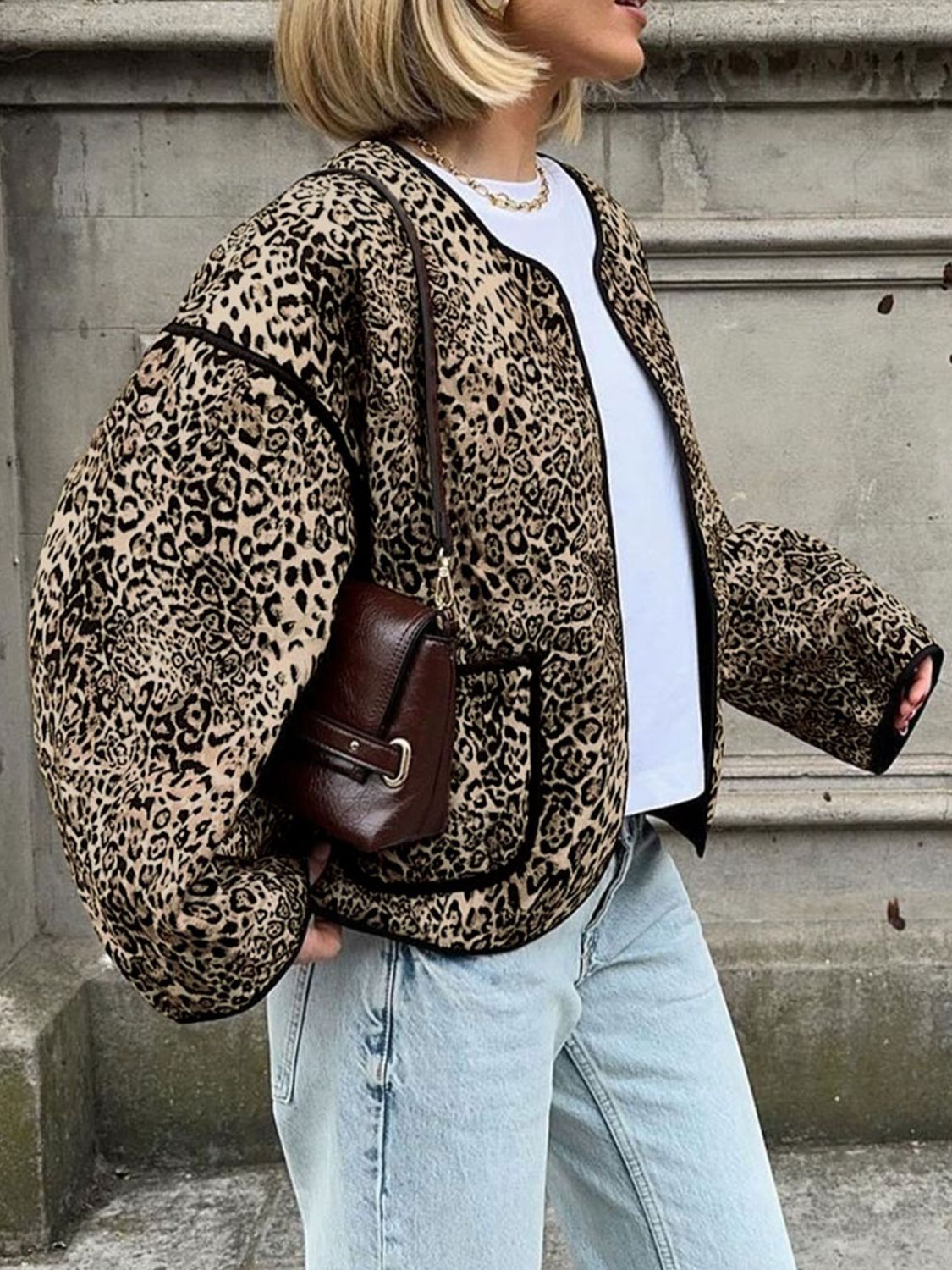 Neely Leopard Jacket