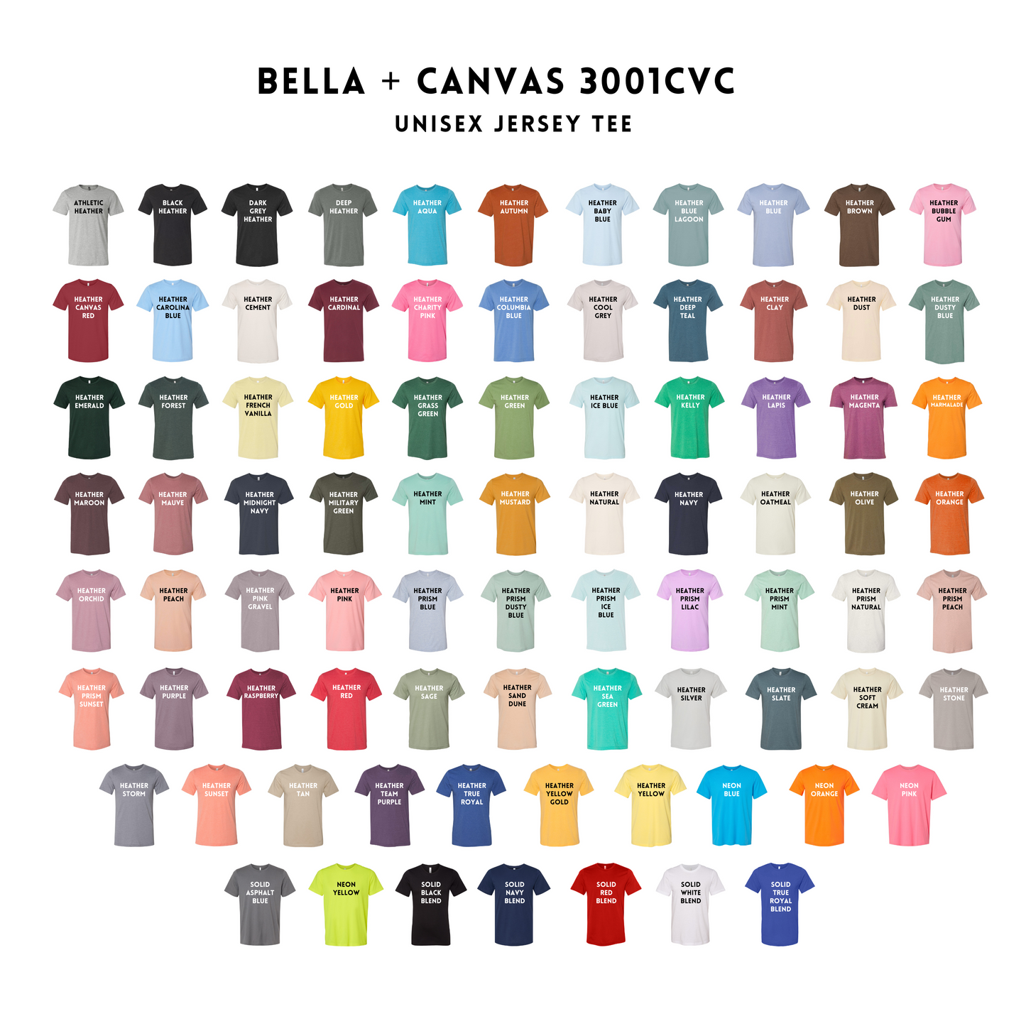 Bella Canvas Short Sleeve