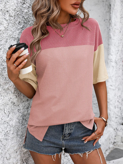 Color Block Cutie Top