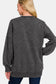 Zenana Acid Wash Sweatshirt - Black