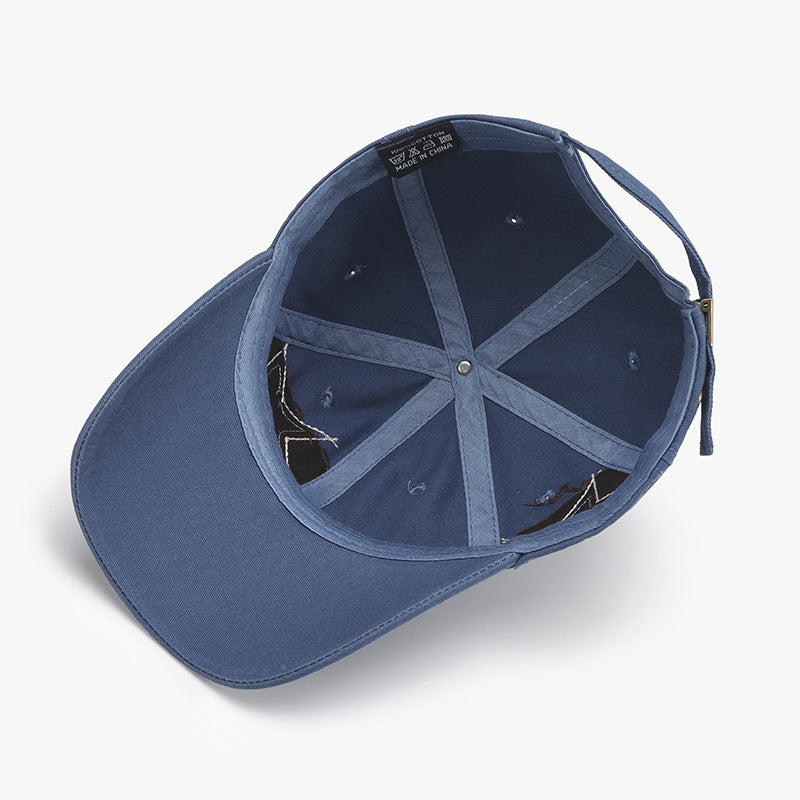 Star Raw Hem Baseball Cap