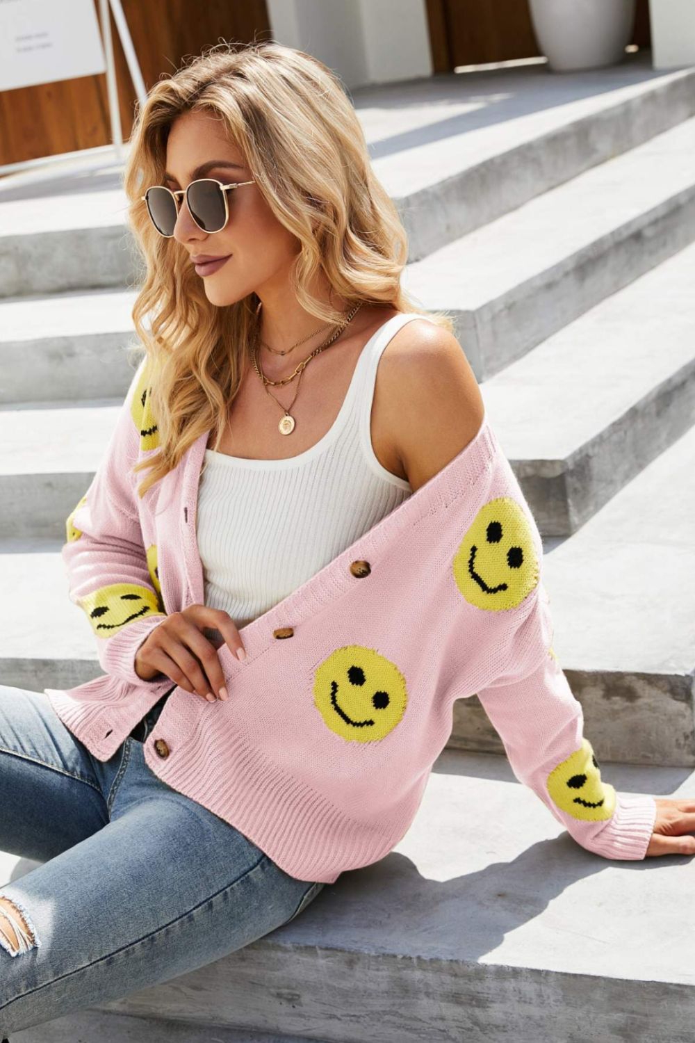 Smiley Babe Cardigan