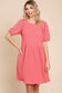 Betty Dress - Coral