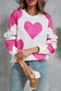 Giant Hearts Sweater