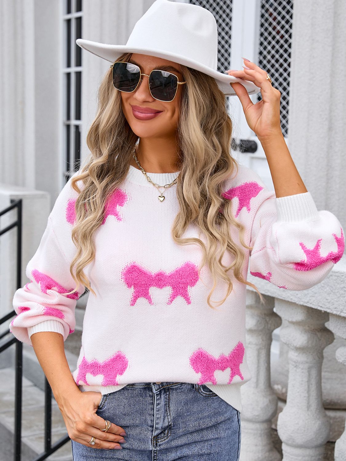 Bunches of Bows Sweater