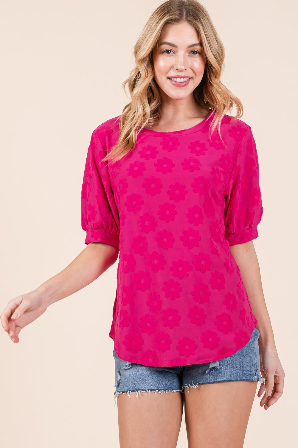 Kailey Top - Fuchsia