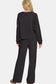 Zenana Black Sweatshirt Pants Set