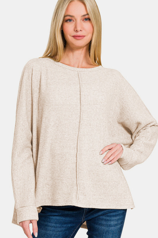 Zenana Sand Beige Top