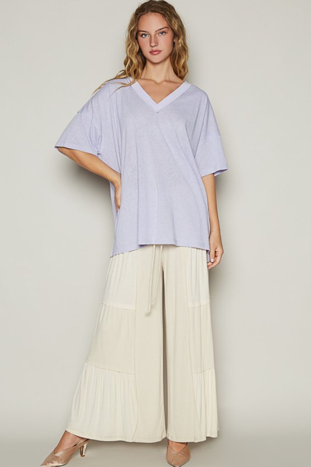 Time To Travel Top - Lilac