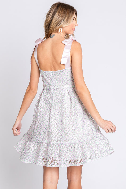 Lilac Blooms Dress