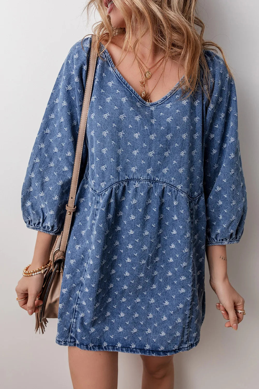 Next To You Denim Dress