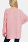 Zenana V-Neck Sweater - Dusty Pink