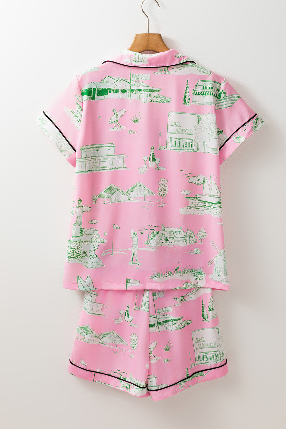 Arlowe Pajama Shorts Set