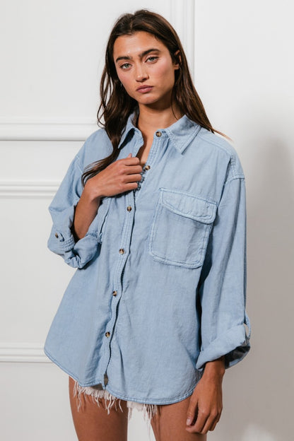 Dayton Denim Top